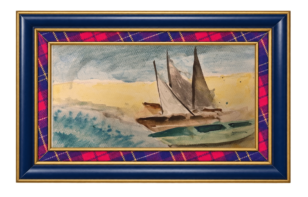 Barques au bord de l’eau  Boats  Aquarelle  Watercolour 